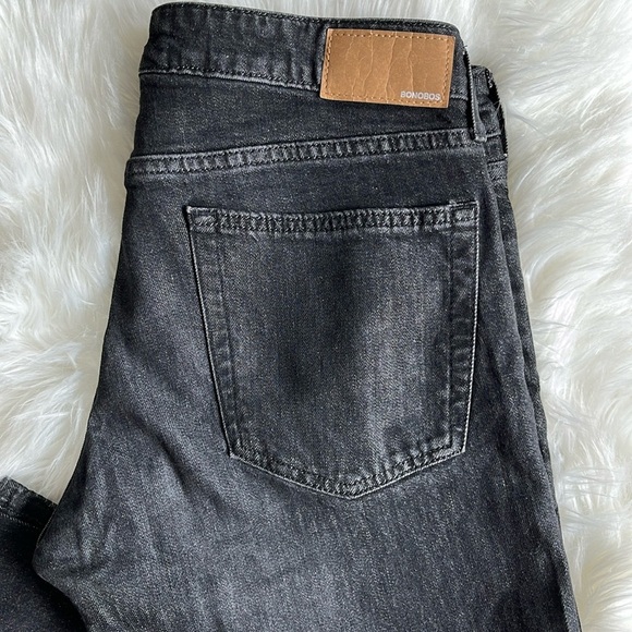 NWOT Bonobos Men’s Jeans Slim Fit Size 32x30 Black Wash - Picture 2 of 13